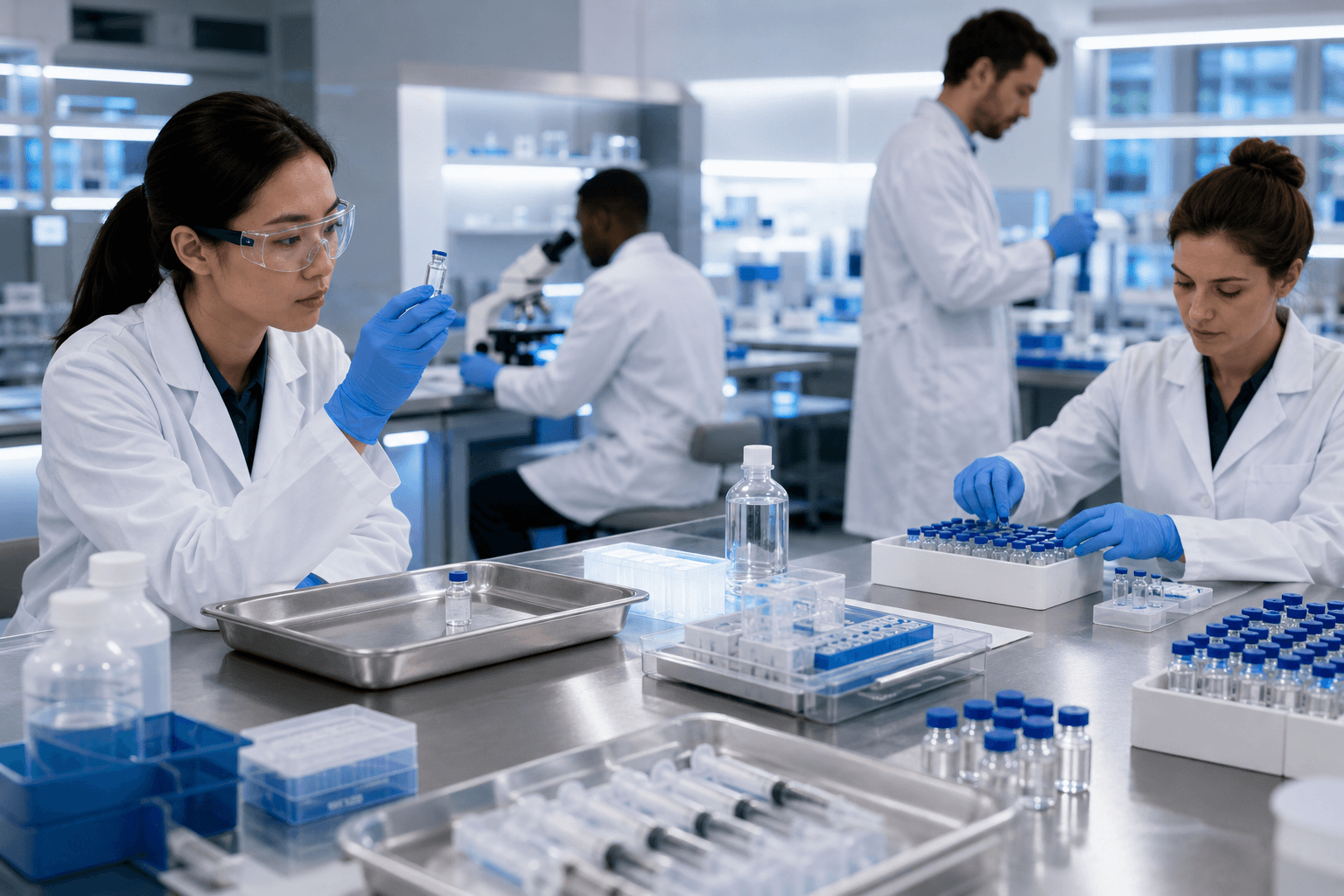 Peptide Blends and Stacks — Designed for Multi-Target Protocols